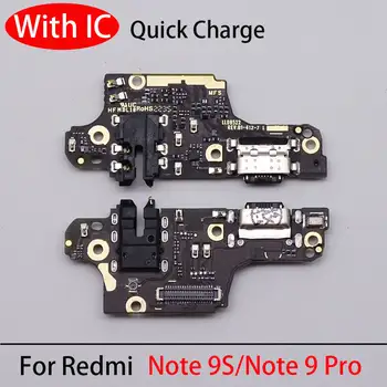 Špičková kvalita pro Xiaomi Redmi Note 9S Note 9 Pro USB nabíjecí port Dock nabíjecí konektor Deska hlavní desky Flex kabel 10 nejlepší prodej Deska Redmi Note 9 Pro - №3