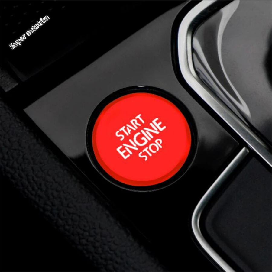 

Electronic Handbrake Parking Switch Auto P Button Sequin Cover Trim Accessories For VW Volkswagen Passat B8 / Arteon 2016 - 2024