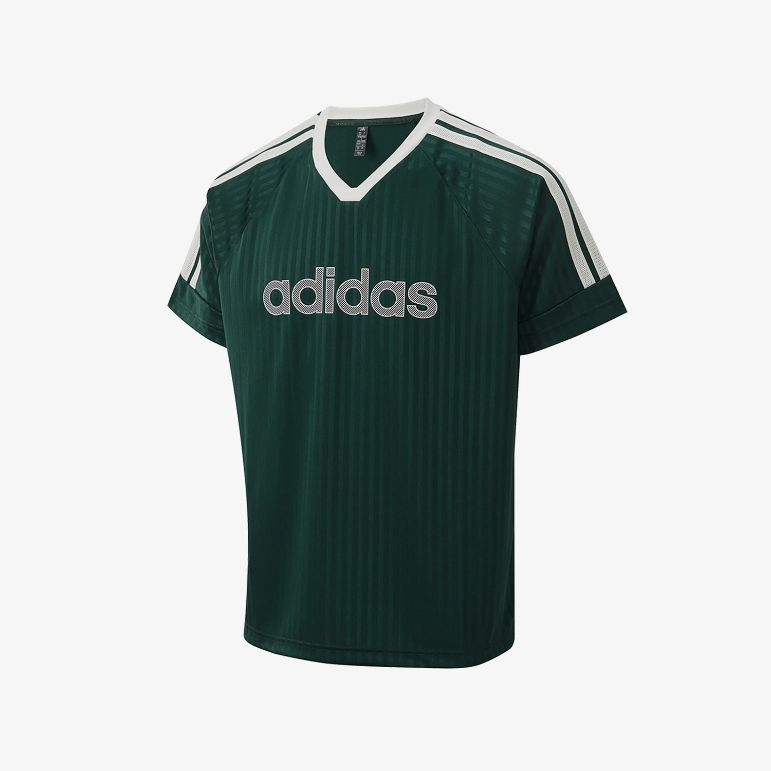 Adidas genuine striped minimalist pullover T-shirt men's quick drying casual short sleeved shirt KY2143