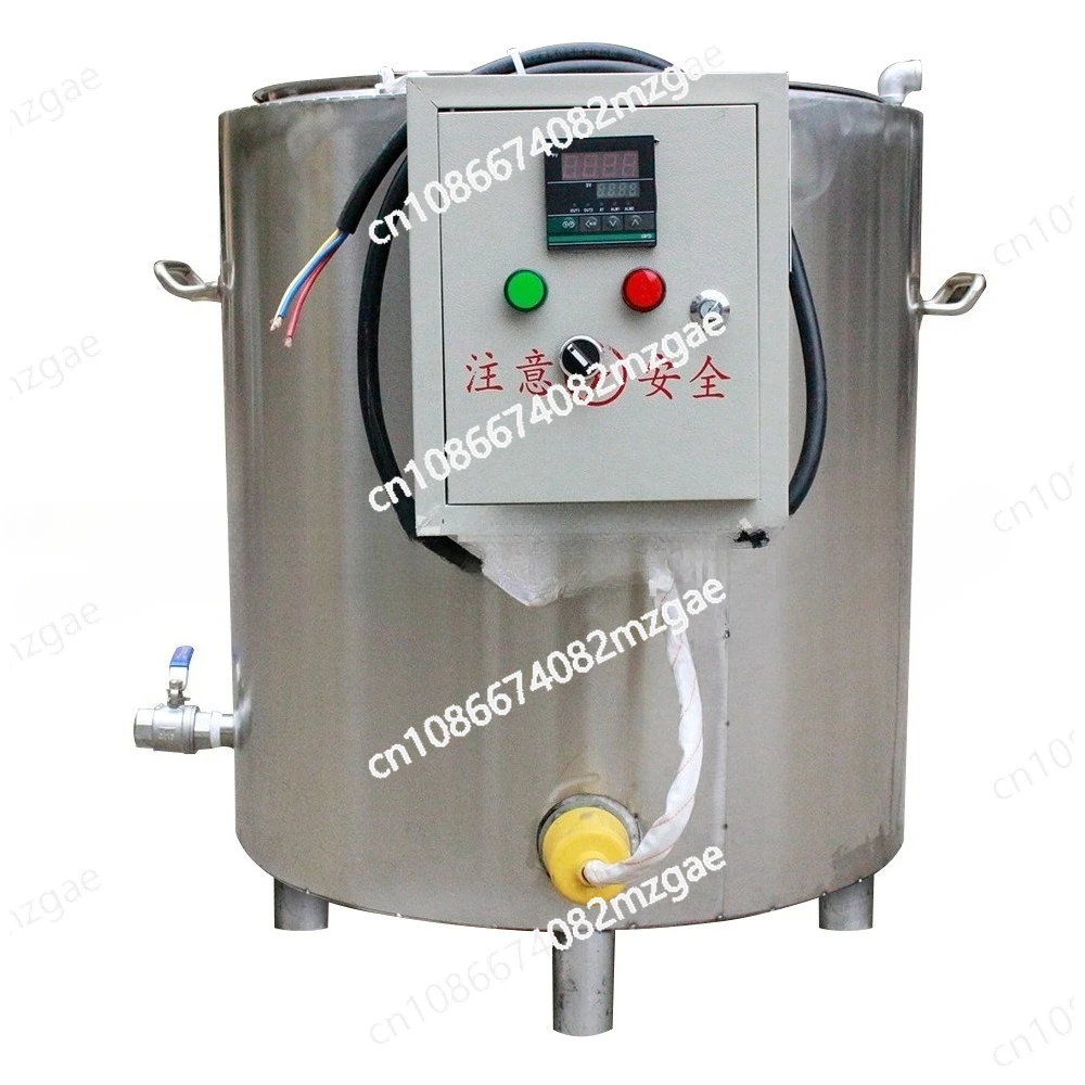 heat transfer oil, temperature control, stainless steel wax melting pot, wax melting furnace, hot candle machine