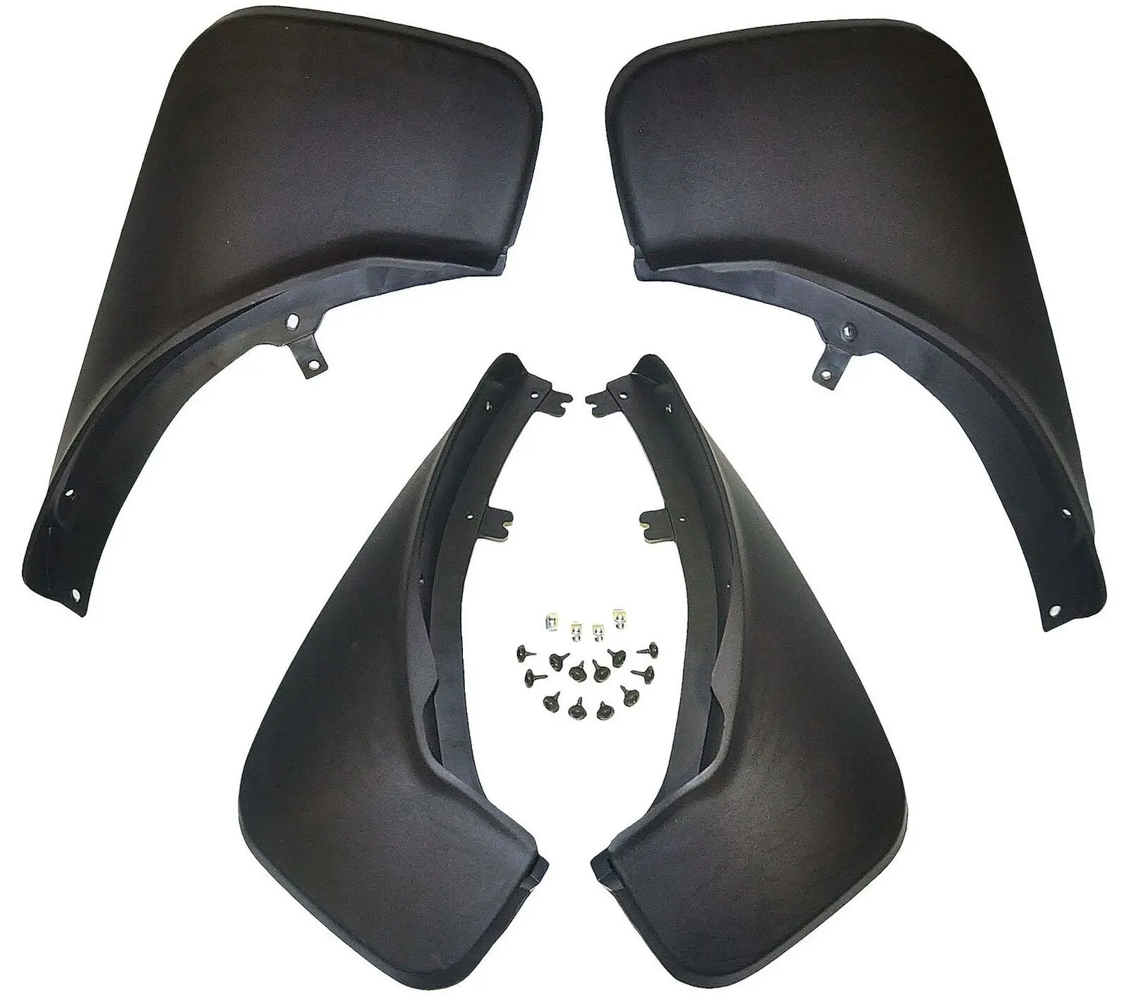 Front & Rear Wheel Fender Side Mudguard Cover Mud Flap Guard Splitter Splash Shield For Range Rover L322 MK3 2002-2012