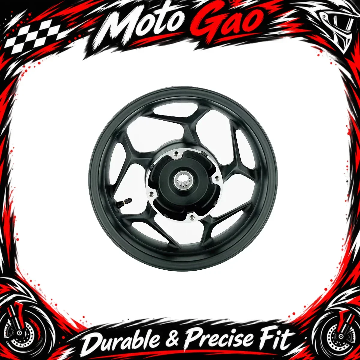 【Precise Fit】Motorcycle front rear steel rims disc brake wheels front rear aluminum wheels Fit For HONDA PCX160 WH150T-2-3