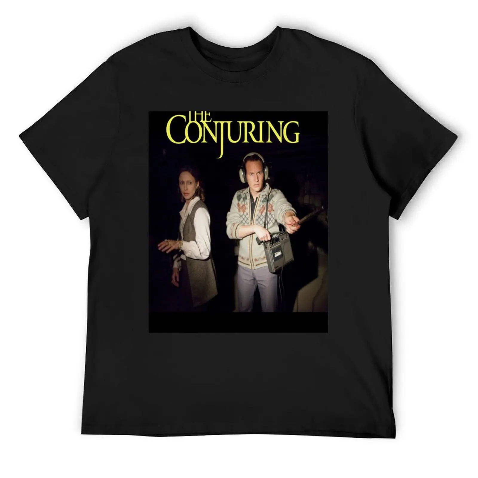 

The Conjuring T-Shirt vintage graphic tee Blouse plus sizes plus size tops compression shirt men
