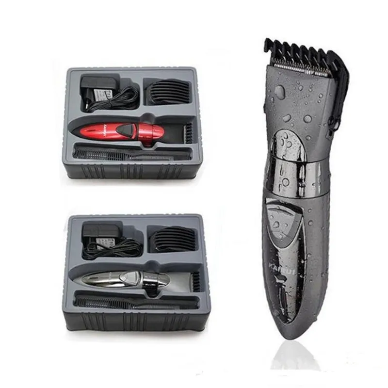 Washable Electric Hair Clipper Wet Dry Quiet Trimmer Sharp Blade Head Haircut Machine Hairdressing Style Shaver Man Grooming Cut