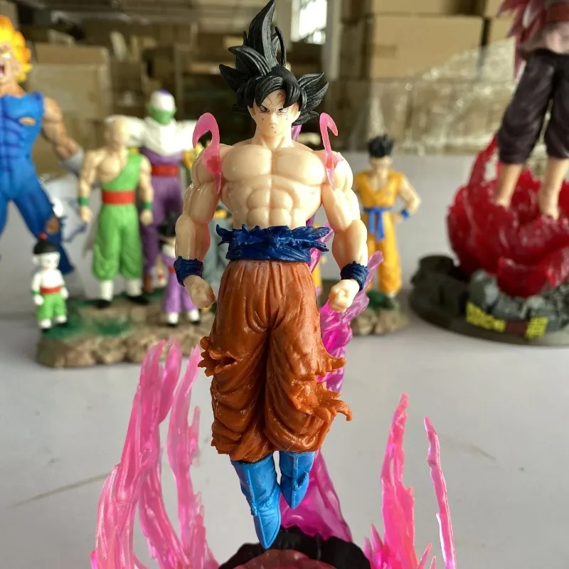 Dragon Ball Series Wukong Nuova moda per bambini Cartoon Creativo Collezione di personaggi anime Modello di personaggi Figura Decorazioni