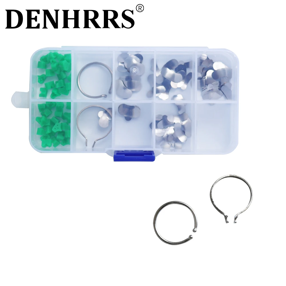 

Dental Sectional Matrix Sectional Contoured Metal Matrices Matrix Bands Resin Clamping Ring Dental Pliers Dentist Tools