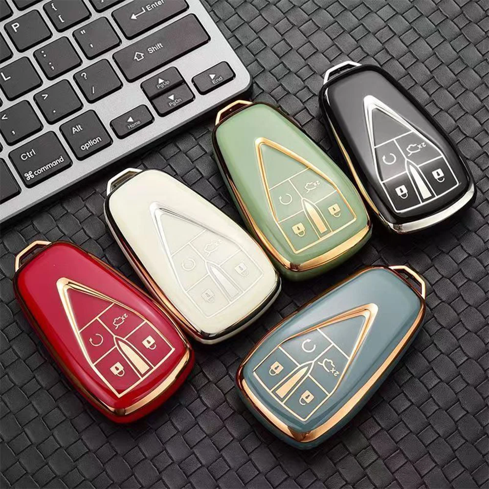 

For Changan UNIV UNI-V 2023 2024 Four buttons Key set for exclusive navigation type car supplies high-end all inclusive key set