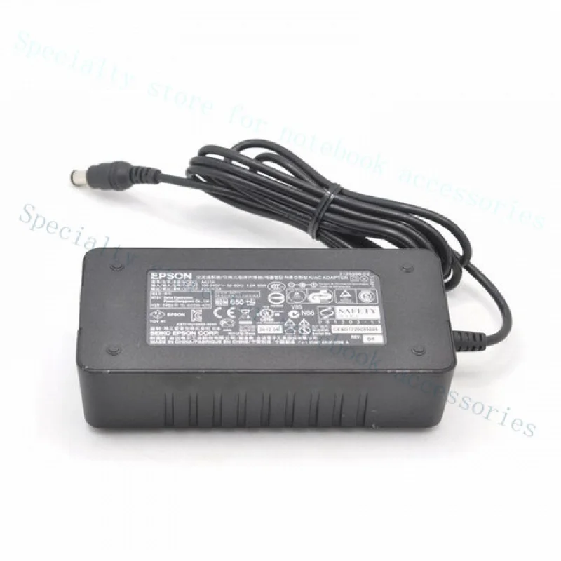 A ++ أصلي EPSON A421H/A472E 24V2A الماسح الضوئي مزود الطاقة EADP-55BB شاحن محول #1