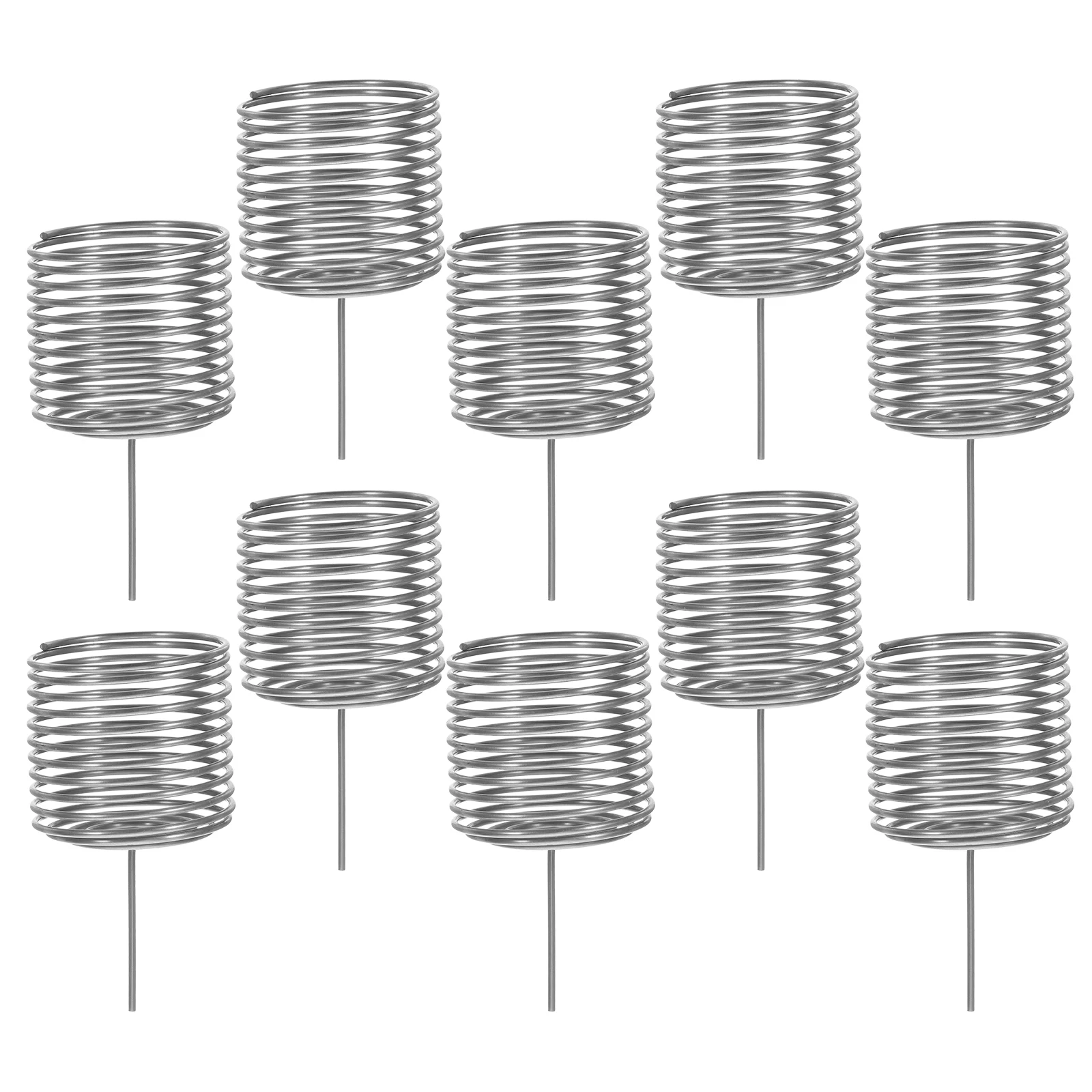 

10 Pcs Boxes Stainless Steel Bonsai Planting Containers Gardening Tools Home Balcony Outdoor Garden Supplies
