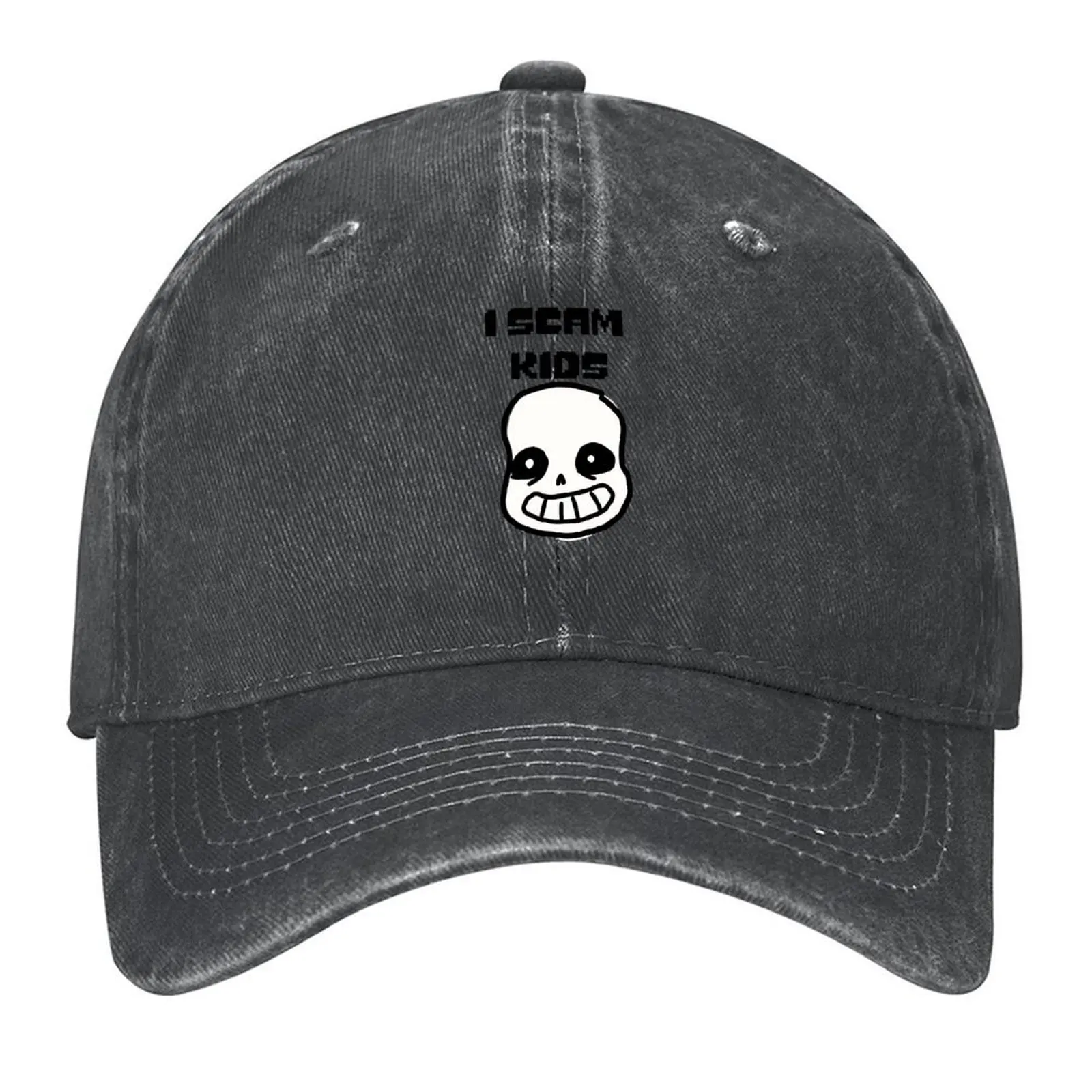 

Sans I Scam Children Baseball Cap Hat Man Luxury Hood Fashion Beach Anime Hat Women's Hats For The Sun Men's