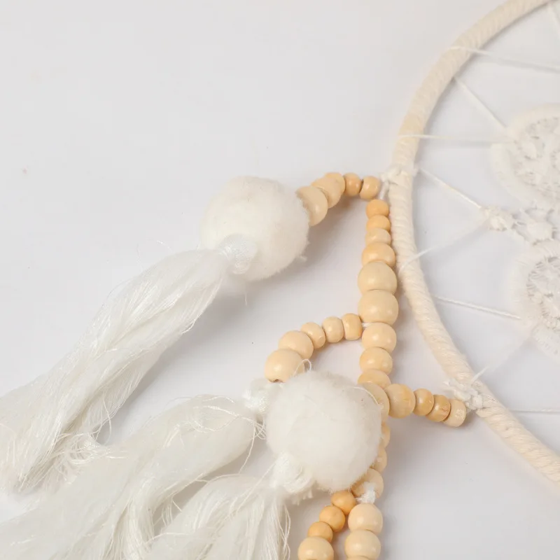 Beaded Indian dream catcher ins pendant woven handmade ornaments wall hanging bedroom fringed interior decoration