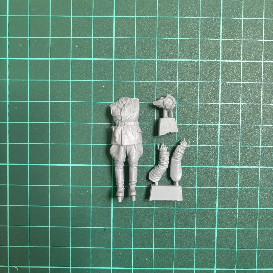 Kit de figurine en résine non peinte, thème militaire, commandant d'équipage de char soviétique, GK non assemblé et non peint, 853R, 1/35