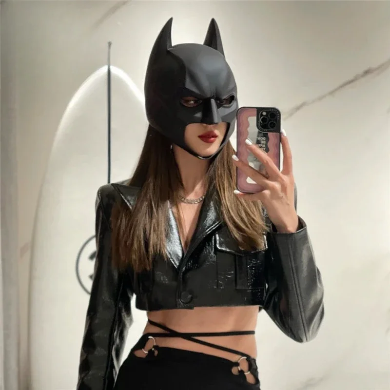 Bruce Wayne Masquerade Masks for Couple Woman Lace PP Cosplay Costume Carnival Prom Party Personality Headdress Funny Masks Sexy