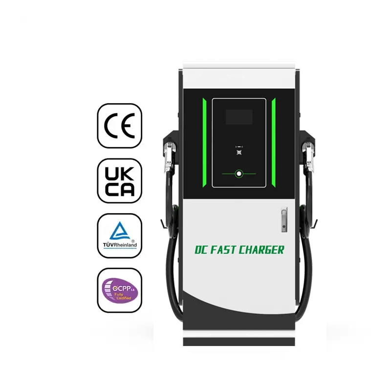 DC Fast Charger 100kW 150kW Triple Standard CCS GB/T EV Charging Station for Multi-Vehicle Fleet Commercial Hub Customized Sale