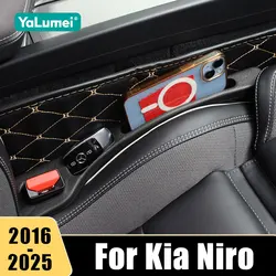 For Kia Niro 2016 2017 2018 2019 2020 2021 2022 2023 2024 2025 2Pcs Universal Car Seat Gap Leak Proof Sealing Strip Accessories