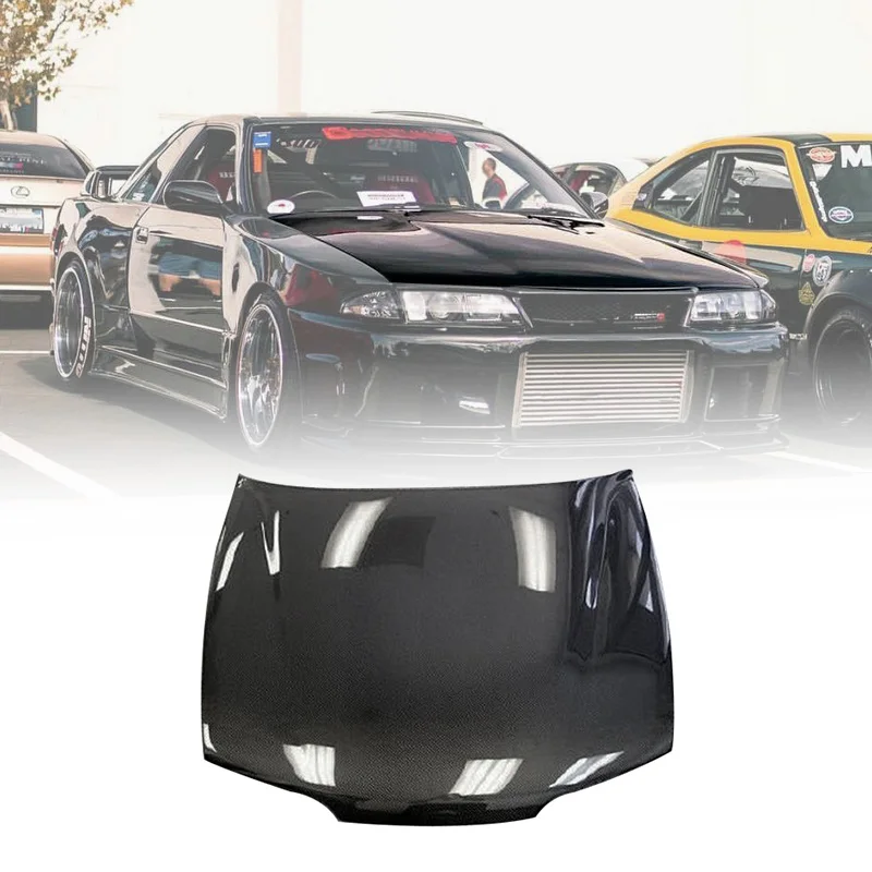 For Skyline R32 GTR OE Style Front Hood | Bonnet, Engine Cover Panel