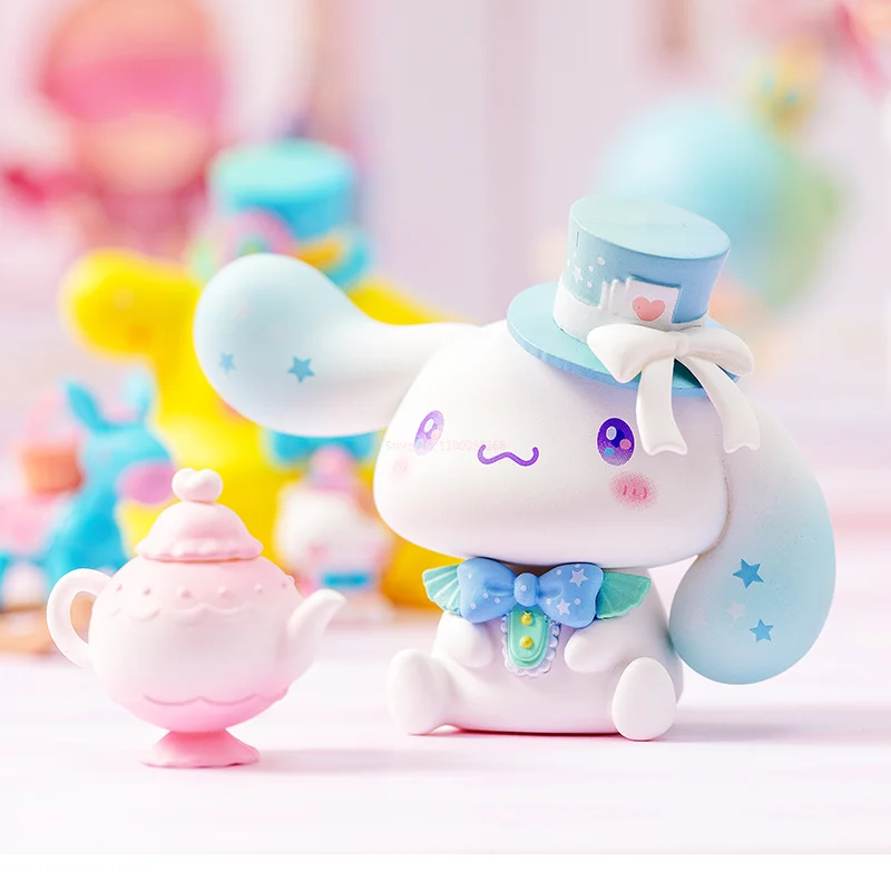 Sanrio Dream Blind Box New My Melody Cinnamoroll Cute Anime Action Figure Room Decoration Model Doll Children's Toy Gift