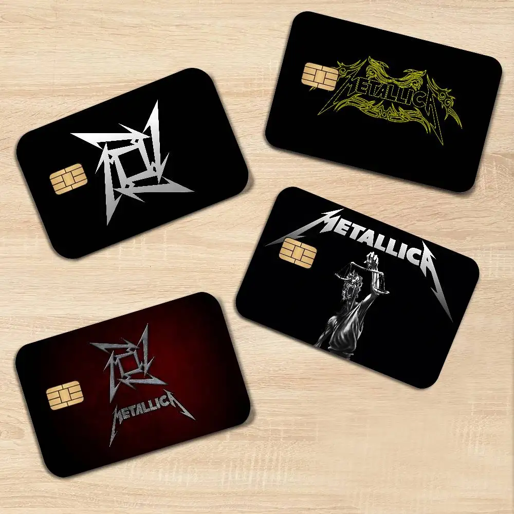 Band M-Metallicas Anmie Sticker Film Skin Cover For Credit Card Debit Bank Card Front