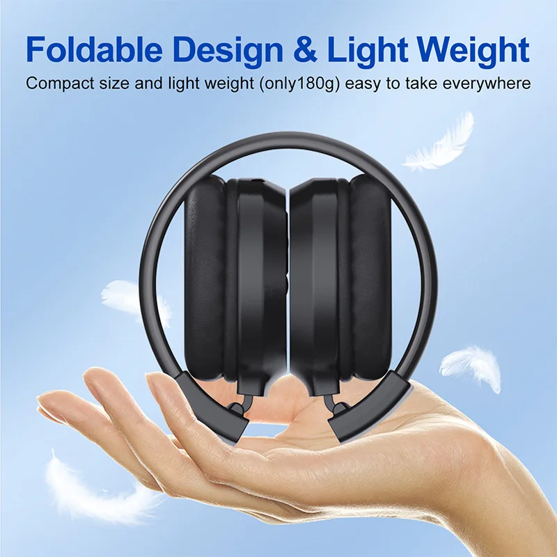Headset radio headset fm charging model with storage radio headphone