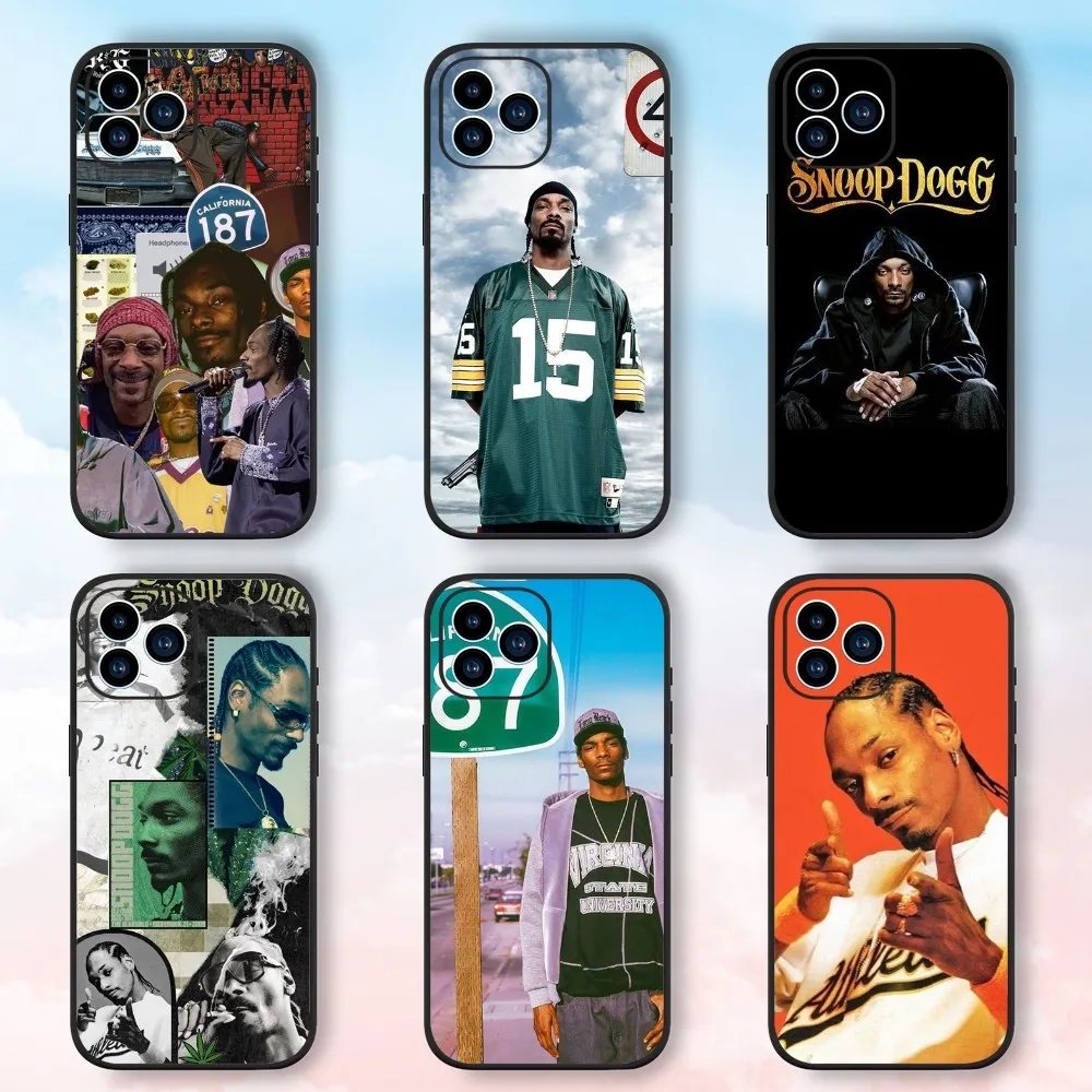 Rapper S-Snoop D-Dogg Phone Case For Samsung Galaxy A51 A71 A41 A21S A11 A03S A12 A32 A52 5G Silicone Cover