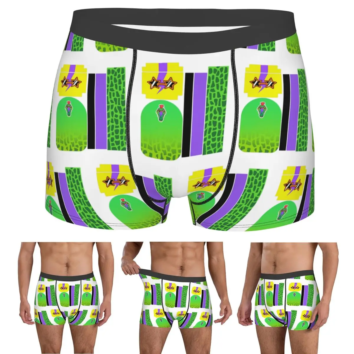 Boxer Underpants Shorts Montgomery Gator Fazbear Entertainment Panties Male Ventilate Underwear for Homme Man Boyfriend Gifts