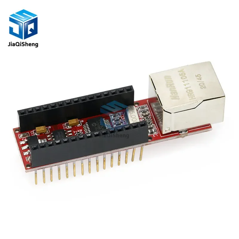 Nano V3 Ethernet Shield ENC28J60 Микрочип HR 911105 Модуль платы веб-сервера Ethernet для Arduino Nano 3.0