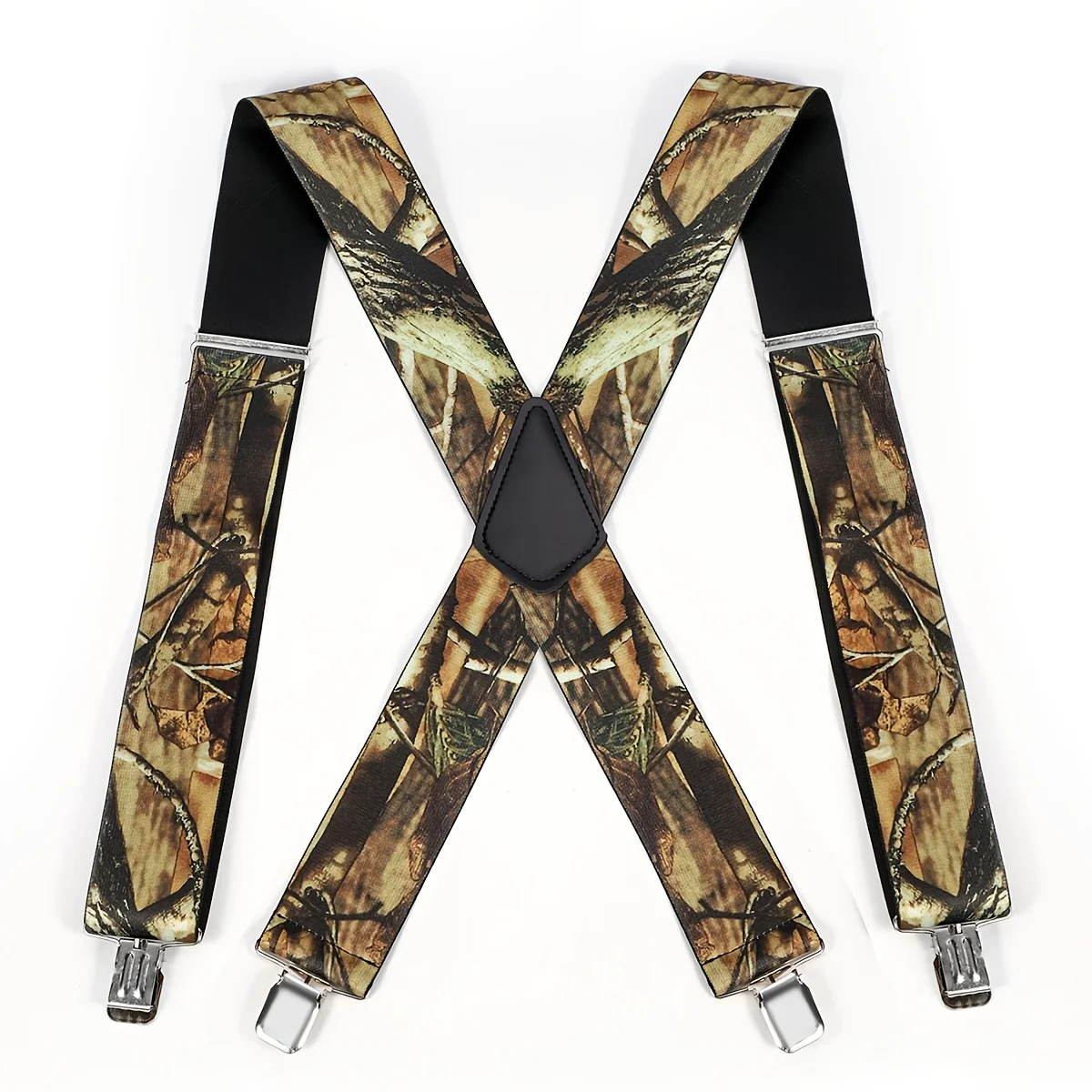 قميص بدلة رجالي بأربعة مشابك وحمالات بنمط مموه خفيف مضاد للانزلاق