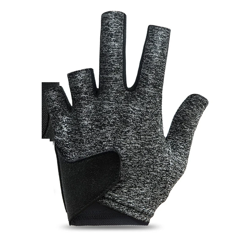 P5-Glove Profissional Fix Finger Bilhar Pulseira Luvas Carom Snooker Prática Acessórios de Bilhar