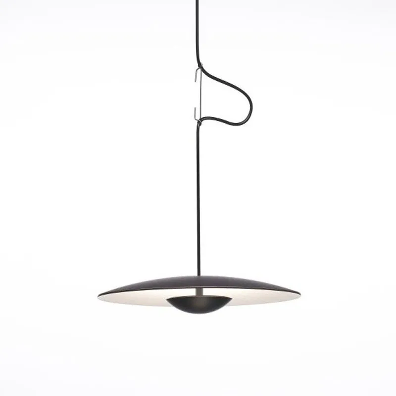 Nordic Design Led Pendant Lights Wood Grain Black For Dining Table Room Kitchen Hanging Lamp Fixture Home Decor Lighting Lusters