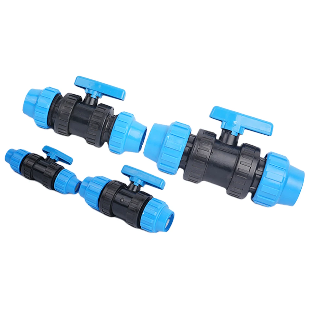 PP Fitting Screw Joint Connector for PE Pipe Compression Water Pipe Fittings for Gardening and Agricultural Use