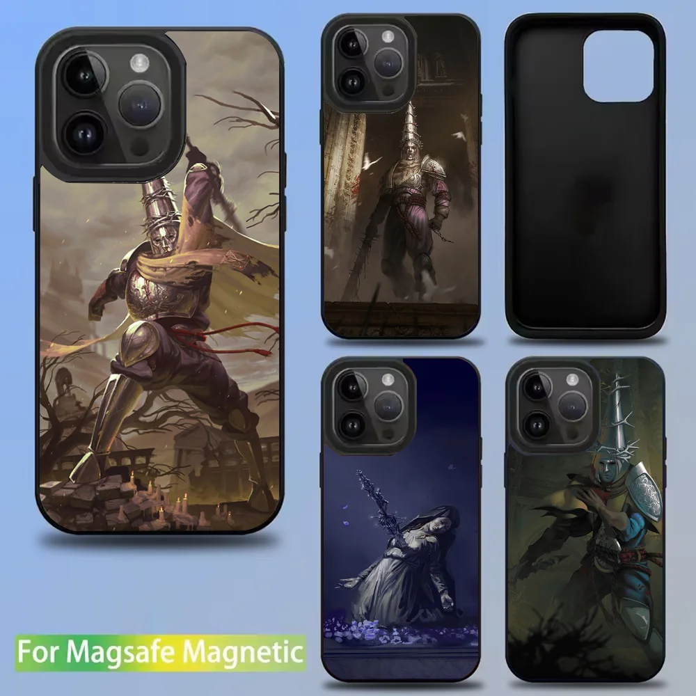 

Game B-Blasphemous Phone Case For IPhone 16 15 14 13 12 11 Pro Mini Max Soft Magnetic Cover