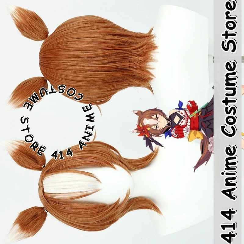 

Game & Anime Yaeno Muteki Cosplay Wig Uma Musume Pretty Derby Heat-Resistant Fiber Synthetic Hair