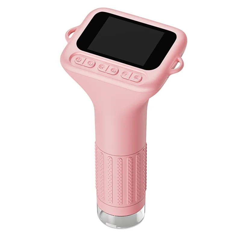 B78B-For Kids Gift Science 1000X 1080P Digital Handheld Microscope 2-Inch Screen Portable Pocket Microscope For Kids