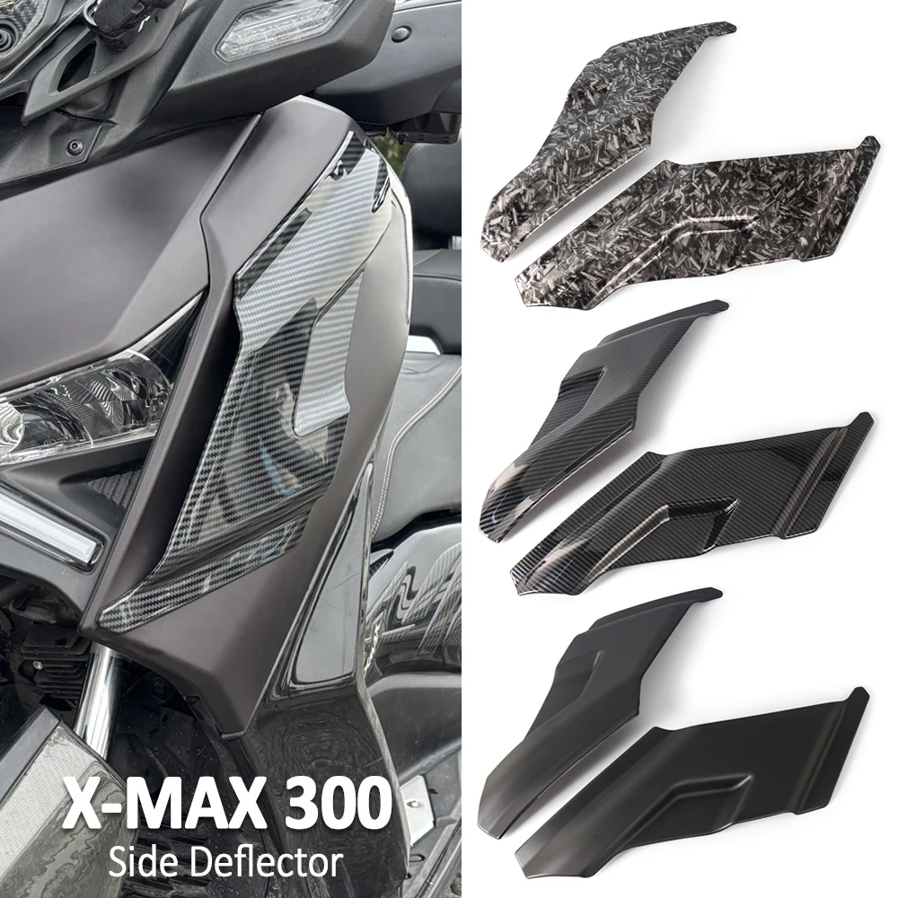 

For YAMAHA X-MAX XMAX 300 X-MAX300 XMAX300 2023 2024 2025 Motorcycle Side Windshield Deflector Fairing Air Deflector Kit