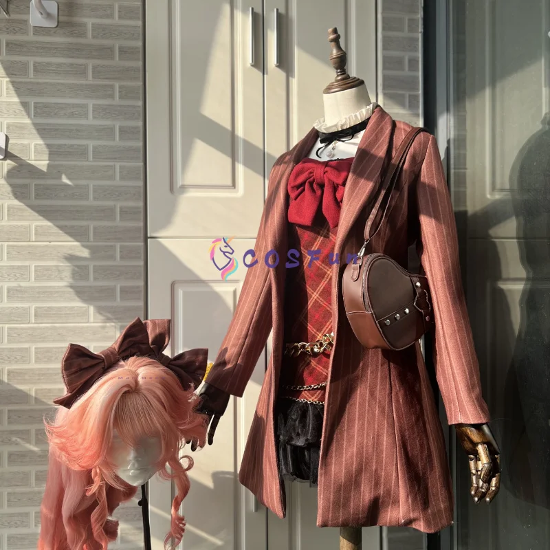 

Arknights Shino Haruka Cosplay Costume Lovely Uniform Halloween Party Role Play Outfit Women COSFun