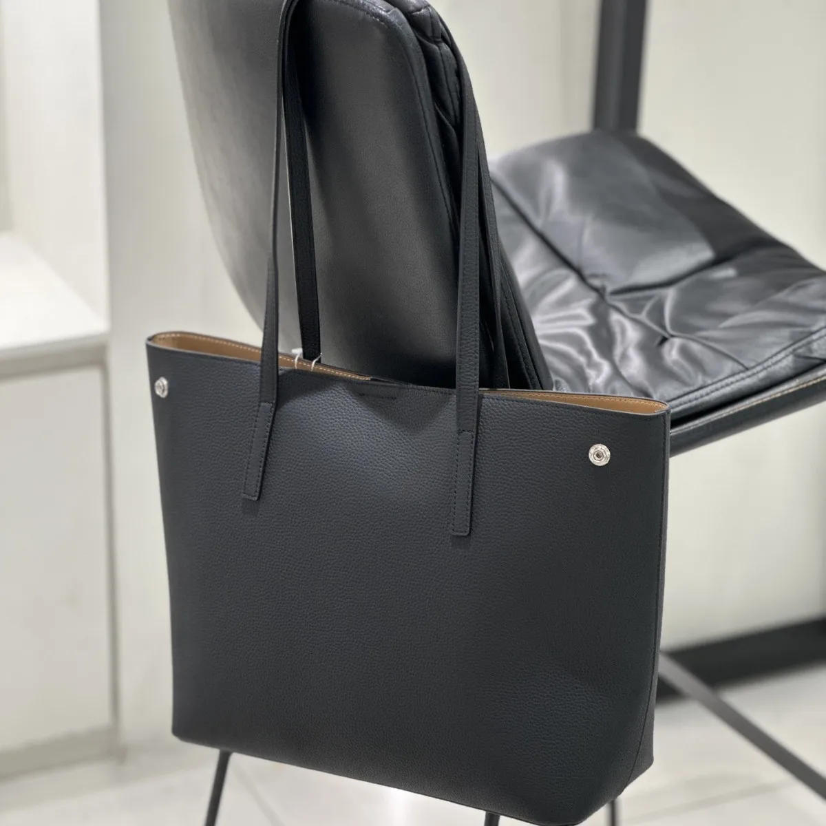 

Women's Bag - 2026, Genuine Cowhide, Large Capacity, Mom Bag, Shopping Bag, Commuting Single Shoulder Tote Bag