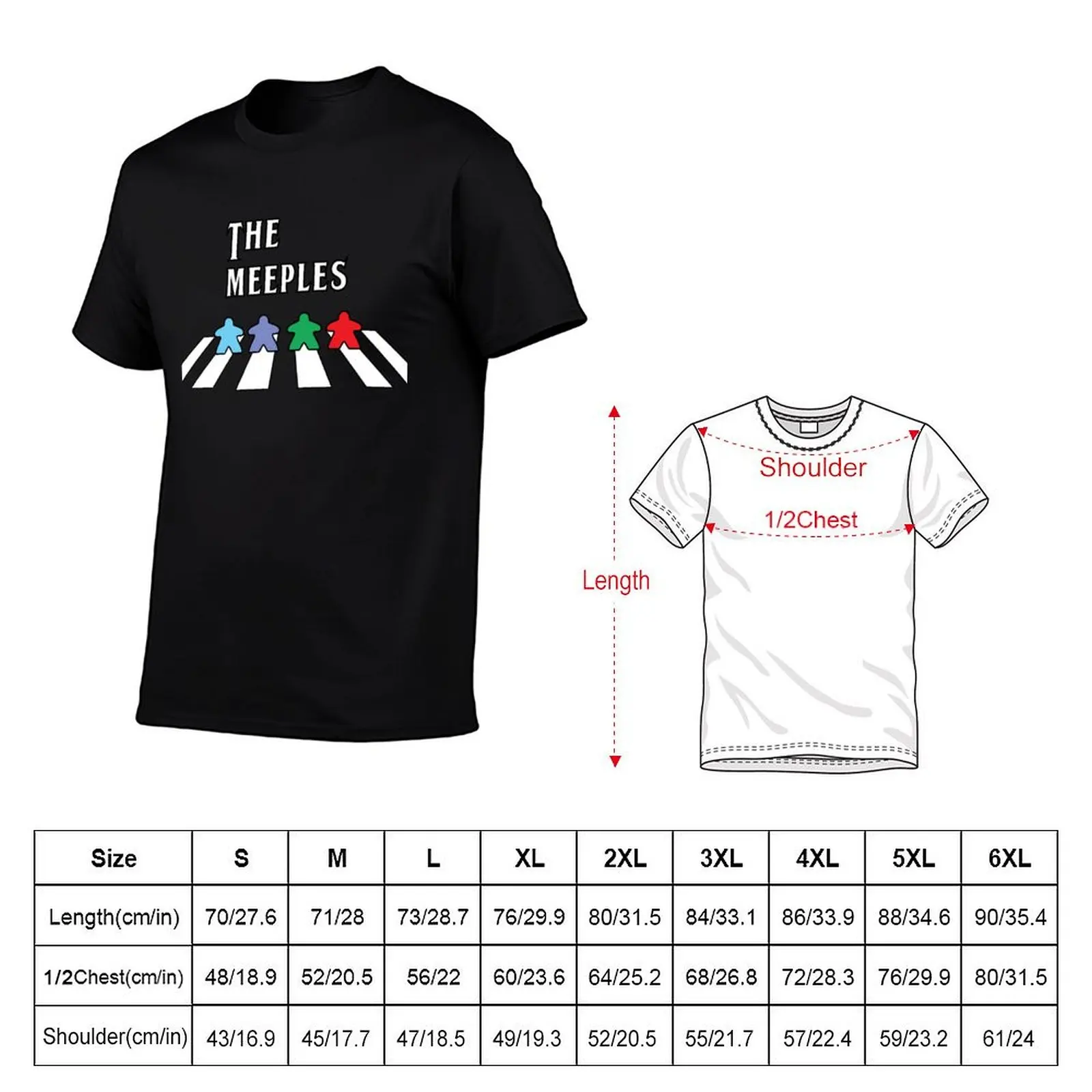The meeples T-Shirt Utility Work Short Sleeve Top