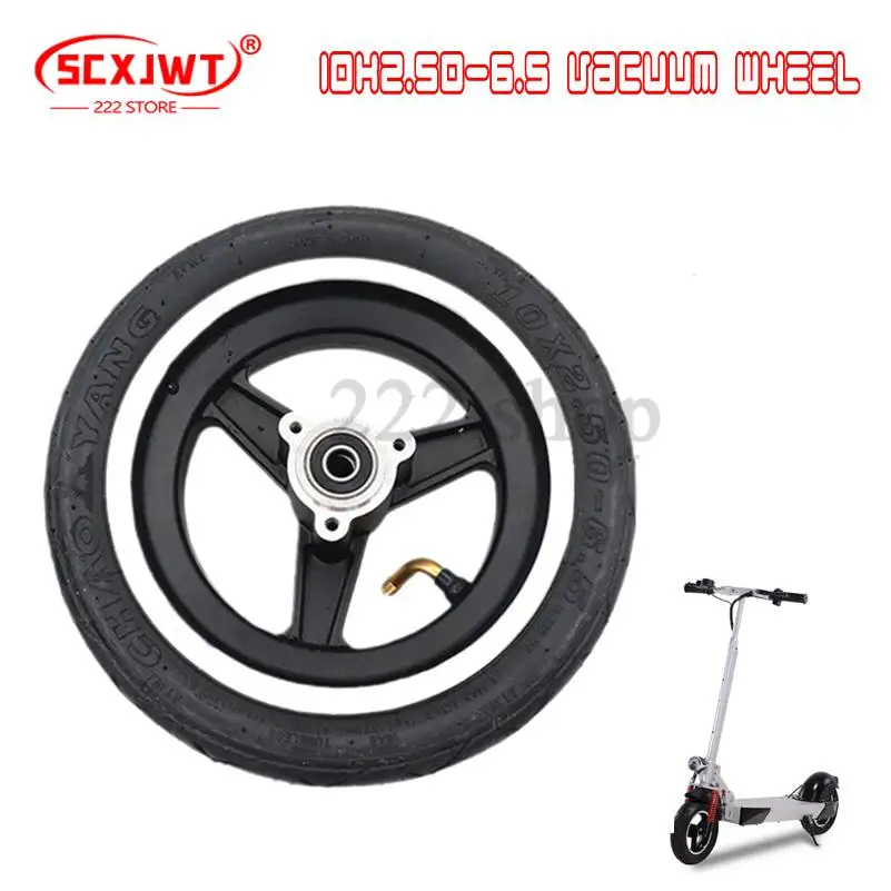 

10 inch 10x2.50-6.5 electric scooter vacuum wheel - wear-resistant tire suitable for 10 inch scooter wheels