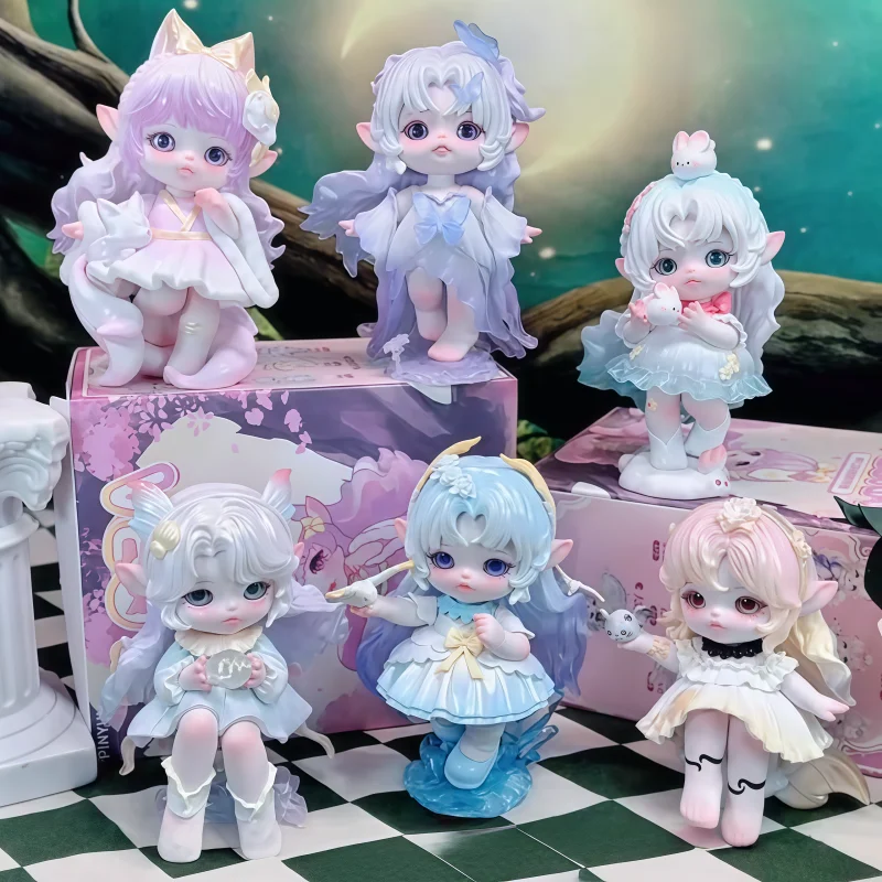 

Flora Journey To The West Dream Series Blind Box Trendy Kawaii Anime Action Figure Mystery Box Surprise Cute Model Girls Gift