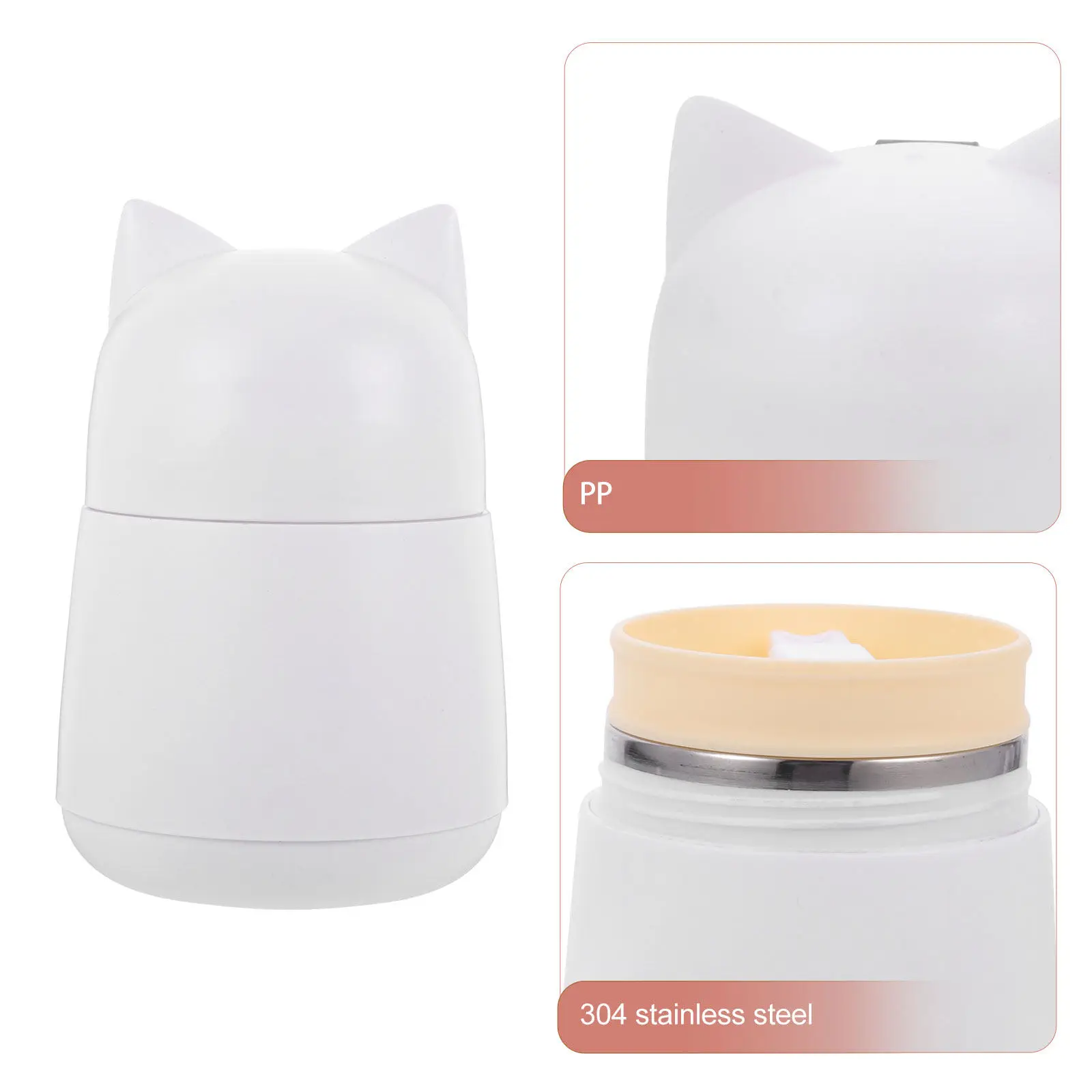 Hot Food Jar Portable Insulated Food Flask Leakproof Thermal Soup Cup Office Travel Lunch Container Spoon Included view 5