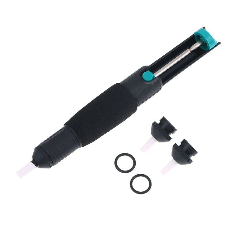 Pump Soldering Sucker Pen Hand Welding Tools DP-366D Dual-Ring Non-Slip Handle Solder Sucker Powerful Solder