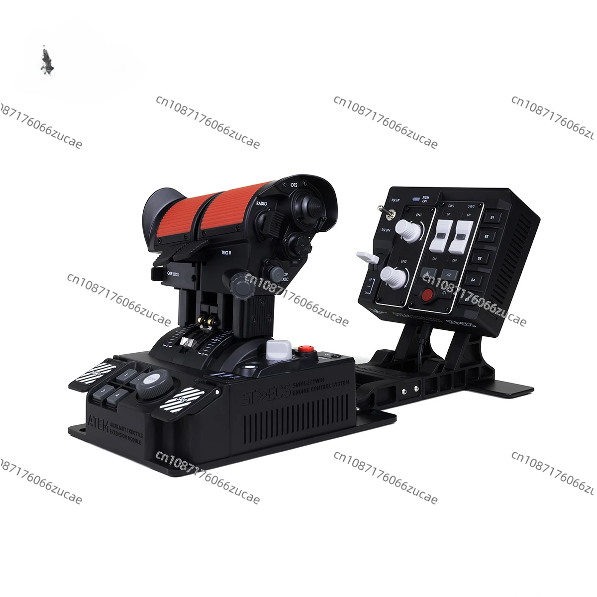 VKB Throttle STECS MAX Top with Dcs F16 F18 Microsoft Flight Simulation, Lift Card Position