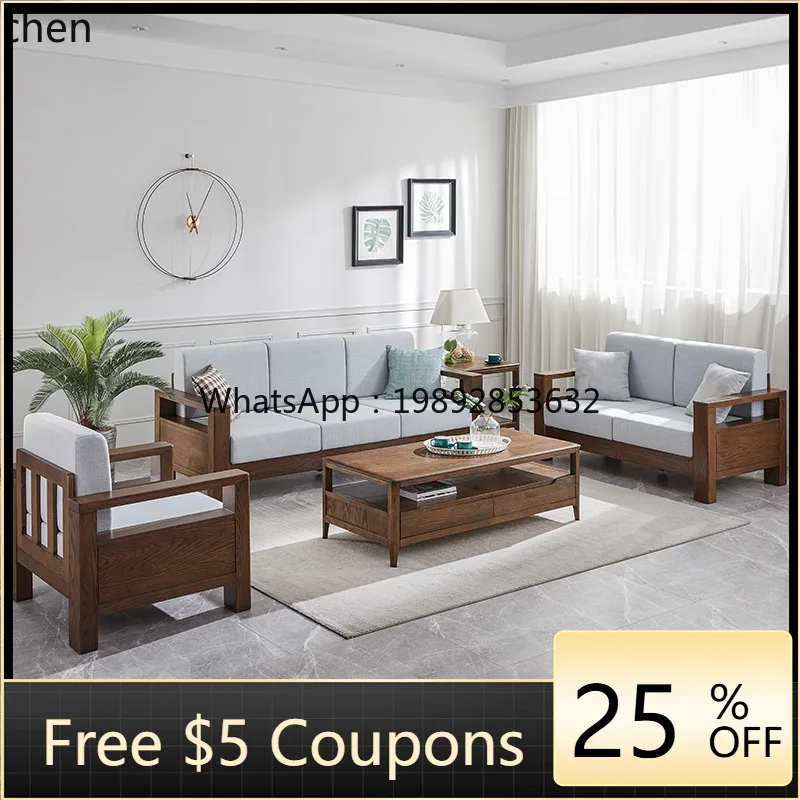 

QQ Solid wood coffee table Log tea table Modern coffee table Living room furniture