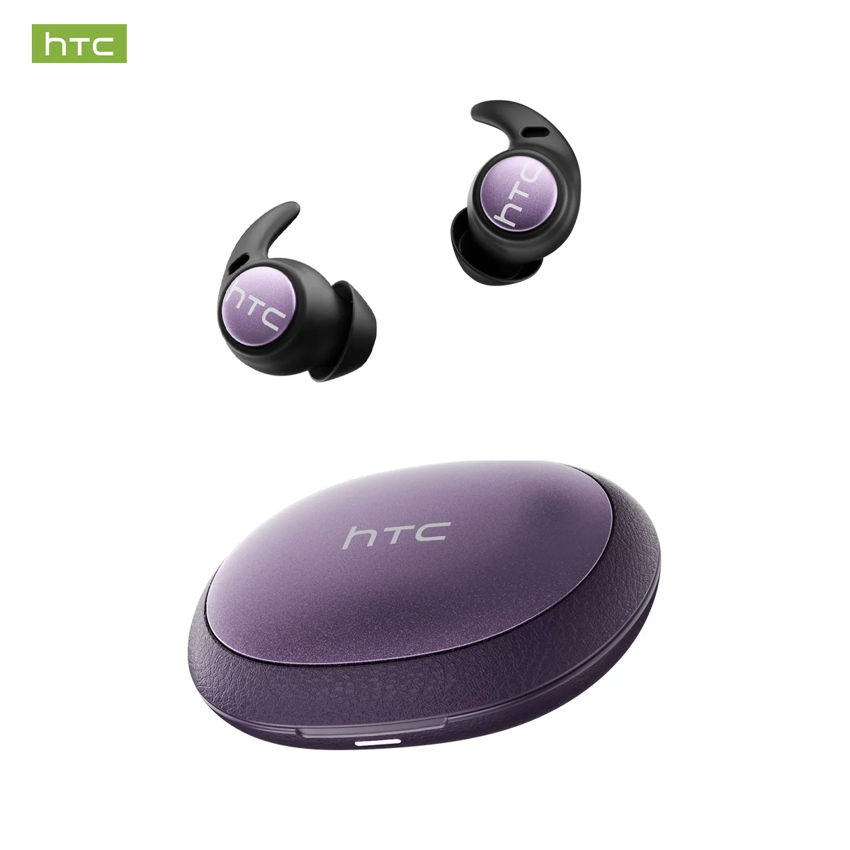 HTC NE76 Kabellose Bluetooth-Kopfhörer TWS In-Ear-Ohrhörer Bluetooth 5.4 Mikrofon IPX5 Wasserdicht Sport-Ohrhörer für iOS Android