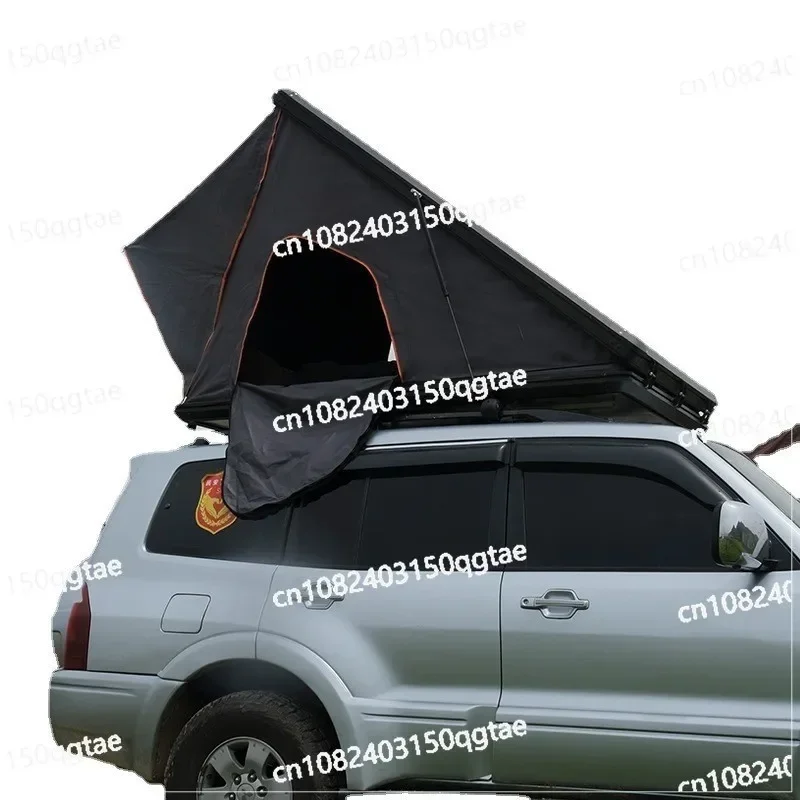 Aluminum Alloy Automatic Triangle Roof Tent Quickly Open Type Camping Tent Self-Driving Travel Essential Rainproof Car Tent