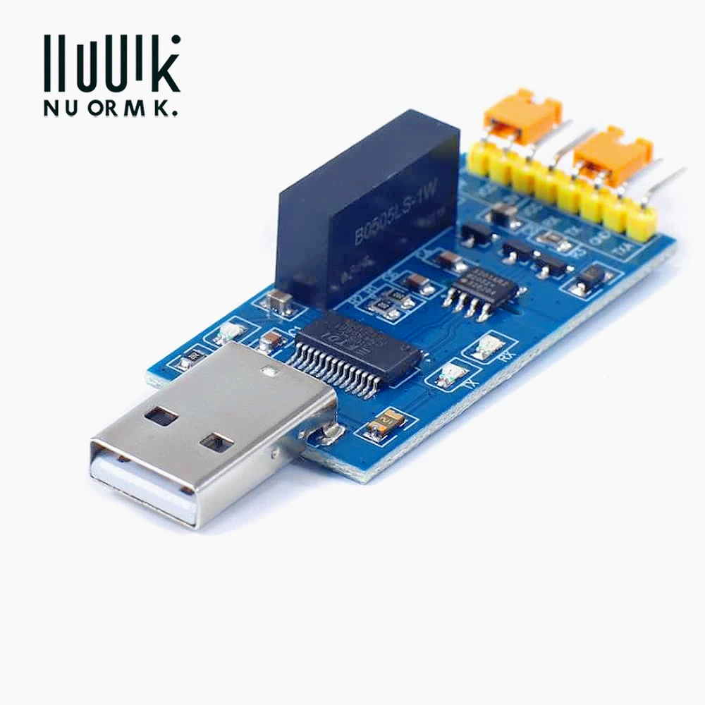 FT232RL Isolated Serial Port Module USB to TTL USB to Serial Port 3.3V/5V Power Isolation Magnetic Isolation