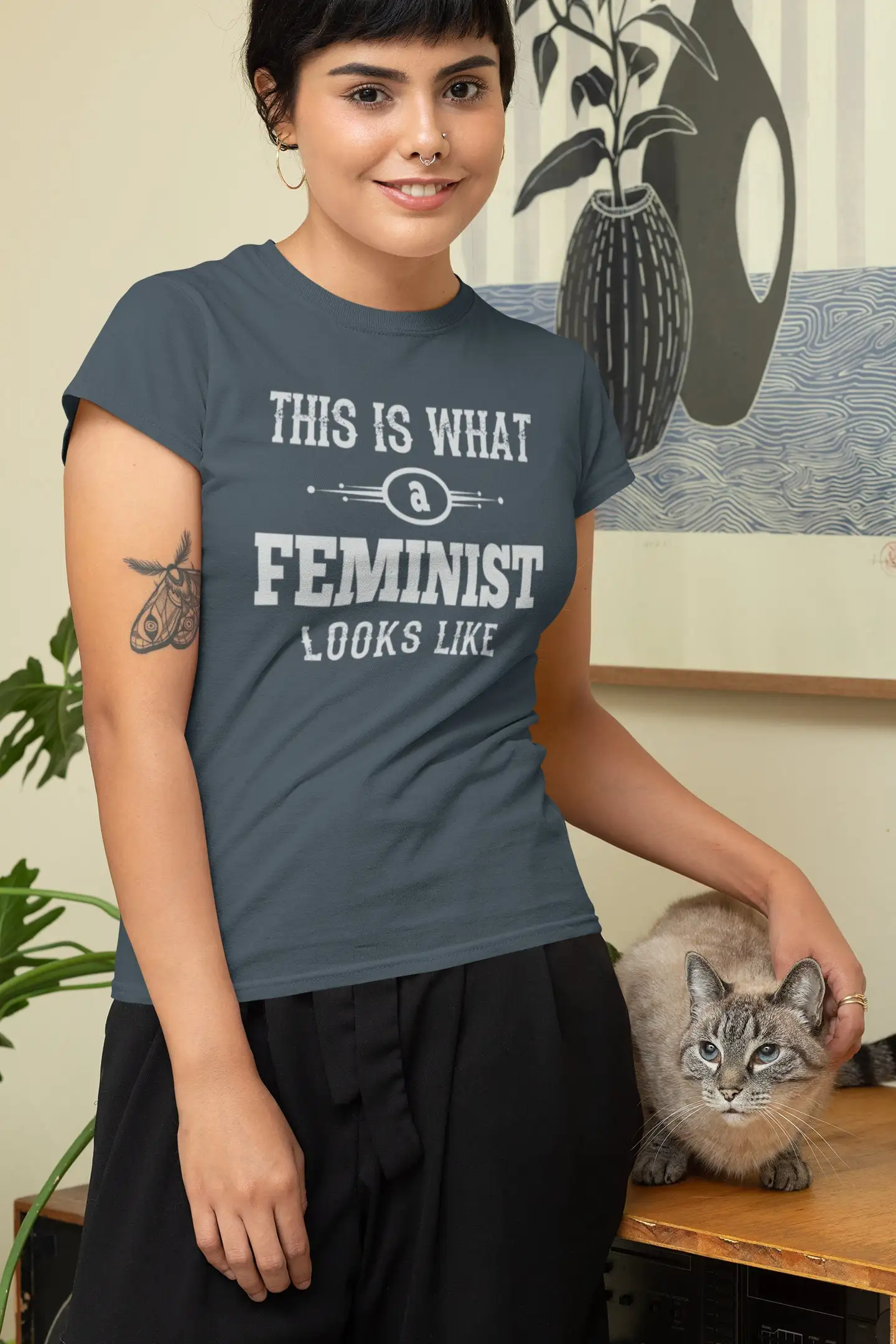 Make a Statement with 'This is What Feminist Looks Like' T Shirt