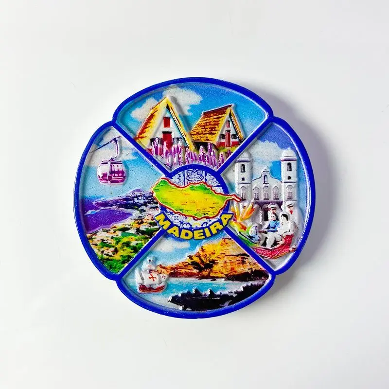 

Madrid, Spain Travel Souvenir Fridge Magnet Personalized Creative Decoration Resin 3D Gift