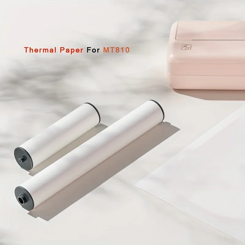 MT810 Thermal Paper 210mm/110mm Width White Paper Printer's Test Paper A4 Printer's Roll Paper For Model MT810 Printer/Machine