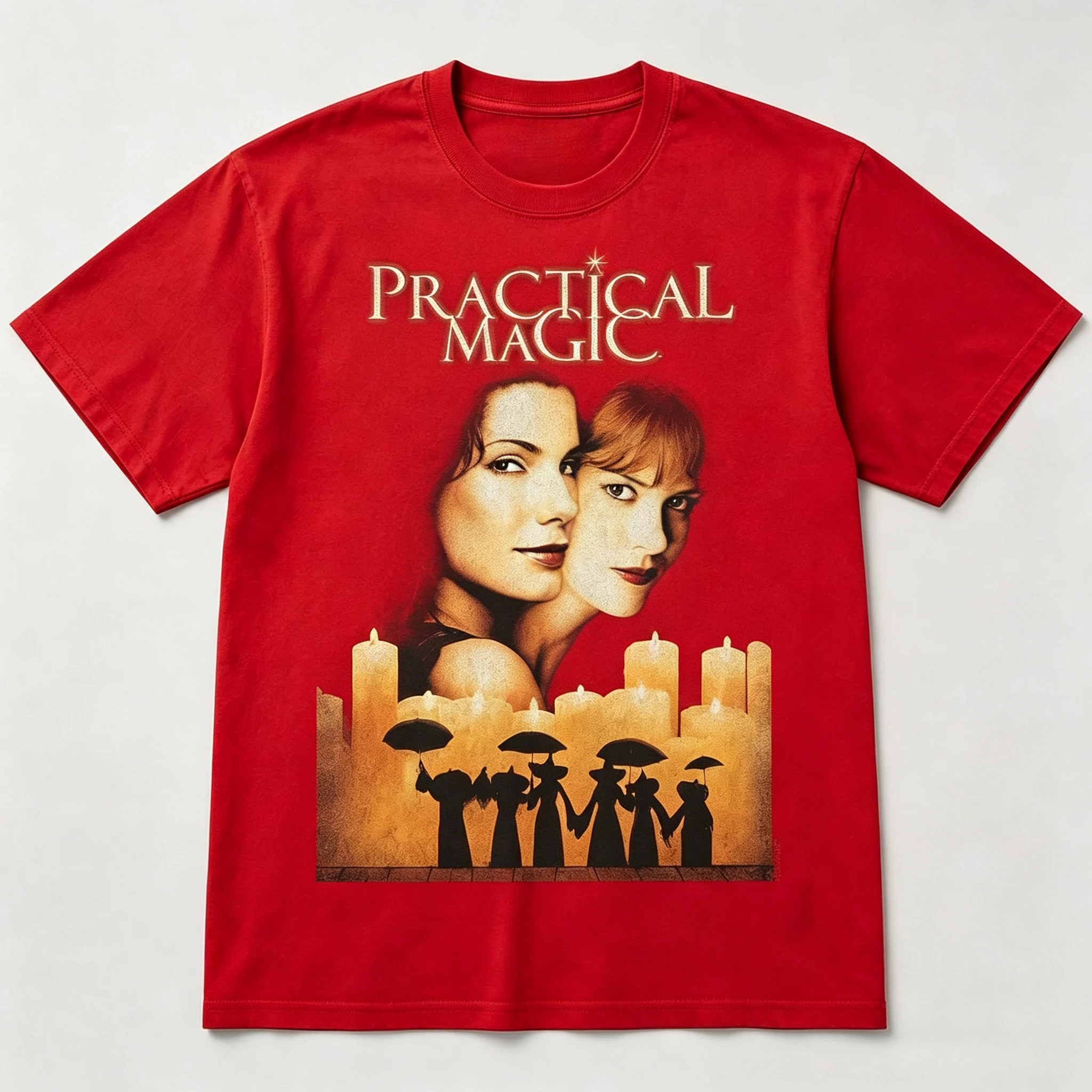 Practical Magic 1998 Shirt Vintage Witch Movie Men Tee Halloween Midnight Margaritas Shirt Witchy Graphic Tee Spooky Season Gift